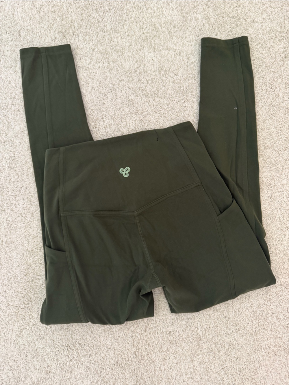 TNA Olive Green High-Rise Leggings
